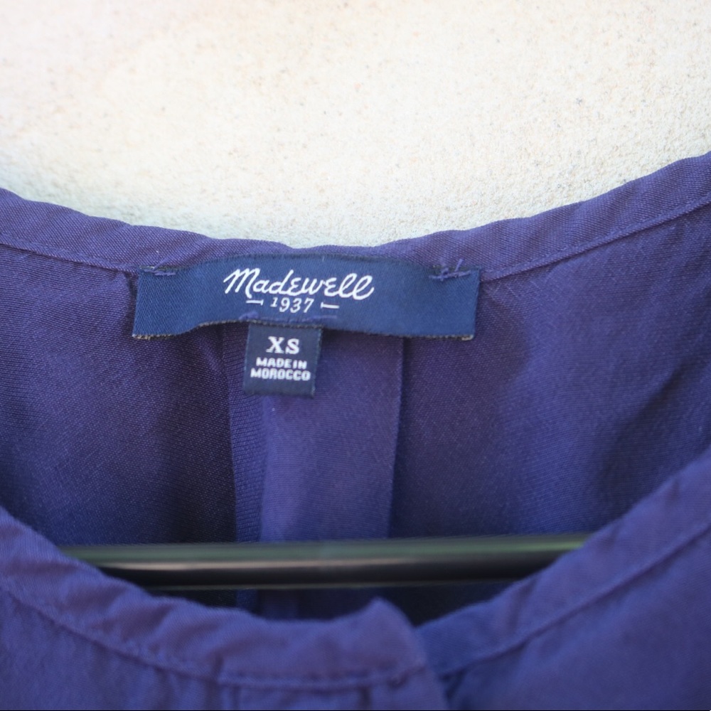 Madewell Navy Cargo Tunic Dress - Picture 4 of 7